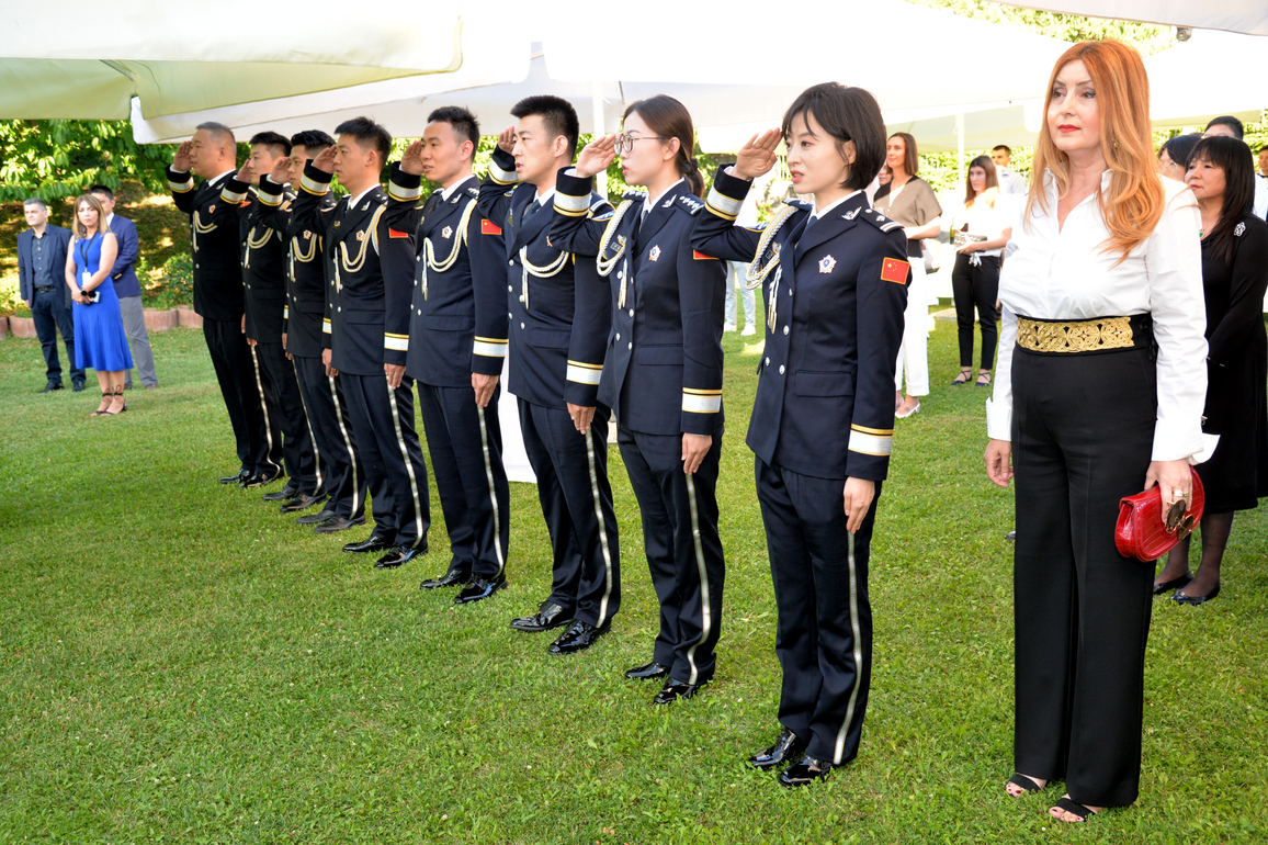 CROATIA-ZAGREB-CHINA-CROATIA JOINT POLICE PATROL