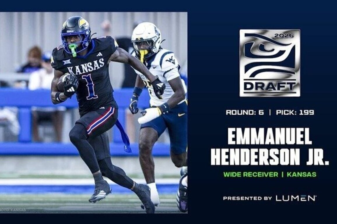 Seahawks Select Emmanuel Henderson Jr. With 199th Overall Pick