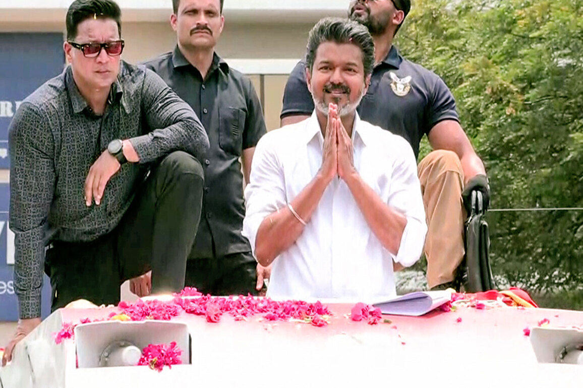 'Will not bow to pressure': Vijay urges support for TVK on last day of Tamil Nadu poll campaigning