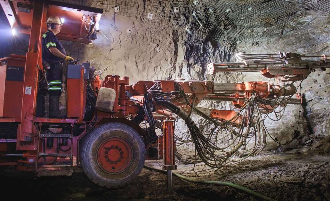 The Empire State zinc mine in New York, USA