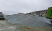 A stockpile at ZG's mine