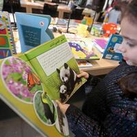 Mideast in Pictures: Young readers gather at Children's Book Fair in Beirut