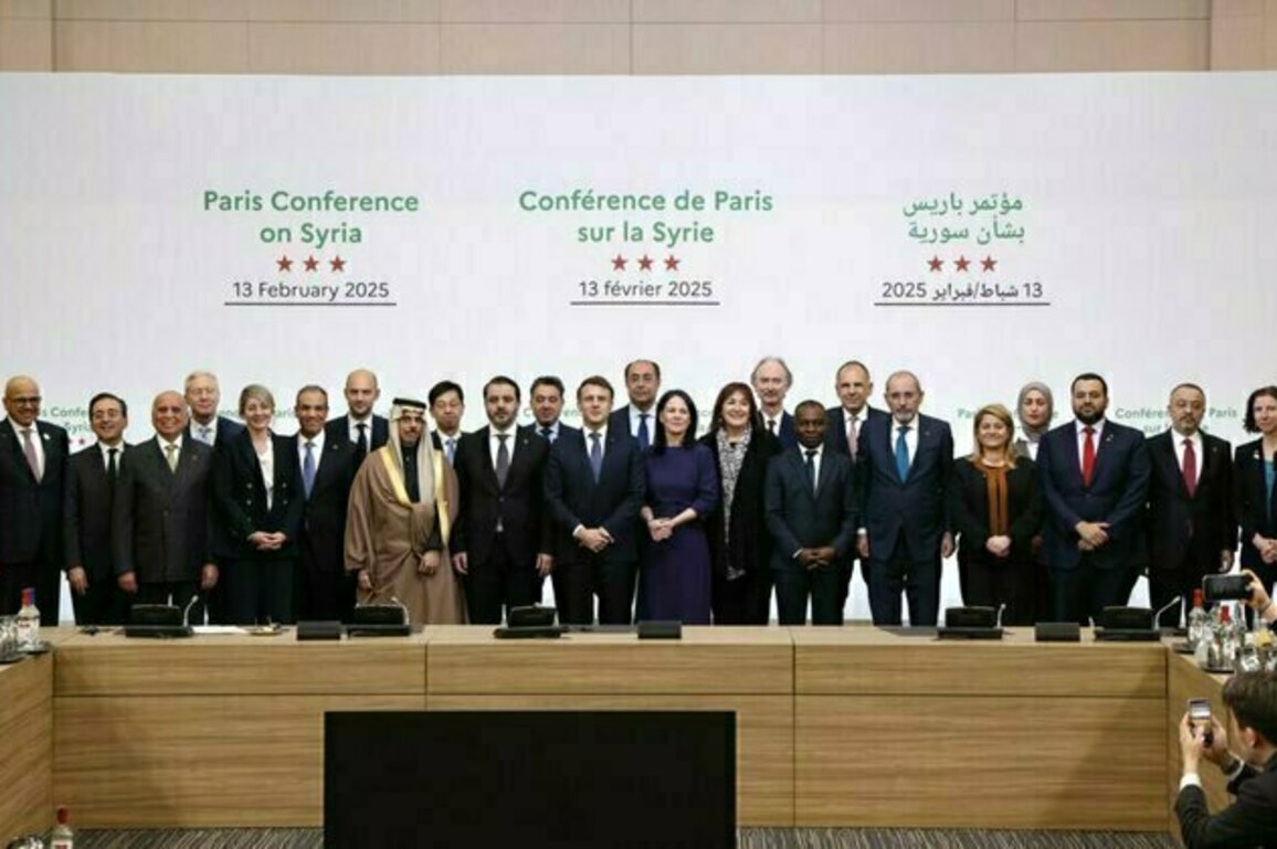 Paris conference calls for support for Syria's political transition, security, stability