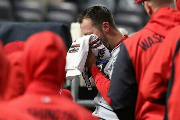 Nats place 3B Paul DeJong (nose) on IL after HBP