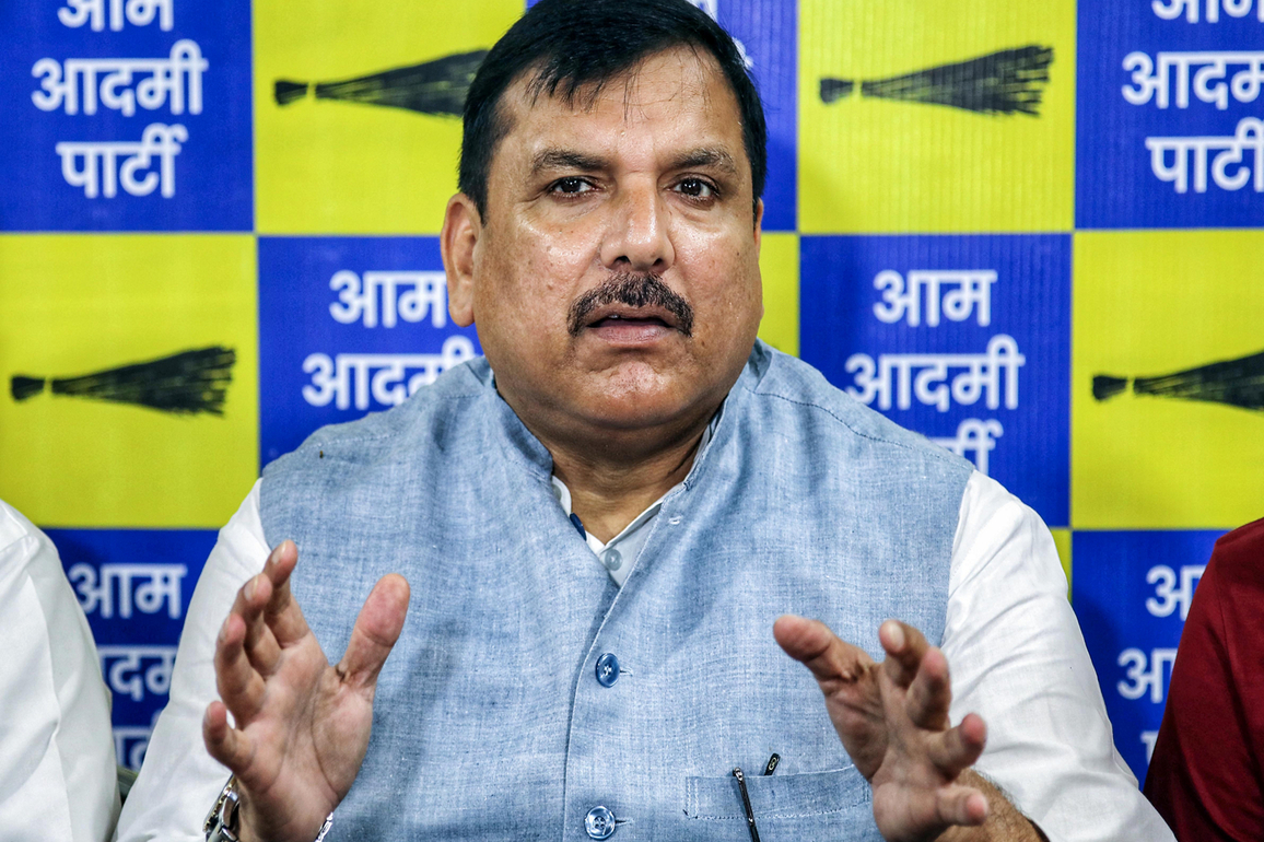 AAP's Sanjay Singh seeks discussion in RS on Delhi's health emergency, rising crime and demolitions