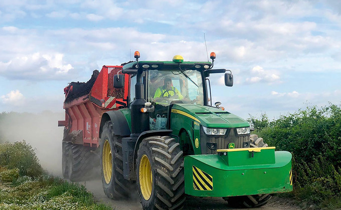 Making the most of muck with an IsoBus controlled spreader from K Two