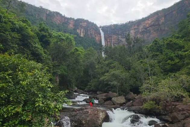 Chhattisgarh: Once a Naxal stronghold, scenic Nambi waterfall emerges as popular tourist destination