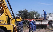 Drilling on the Kalahari copper belt