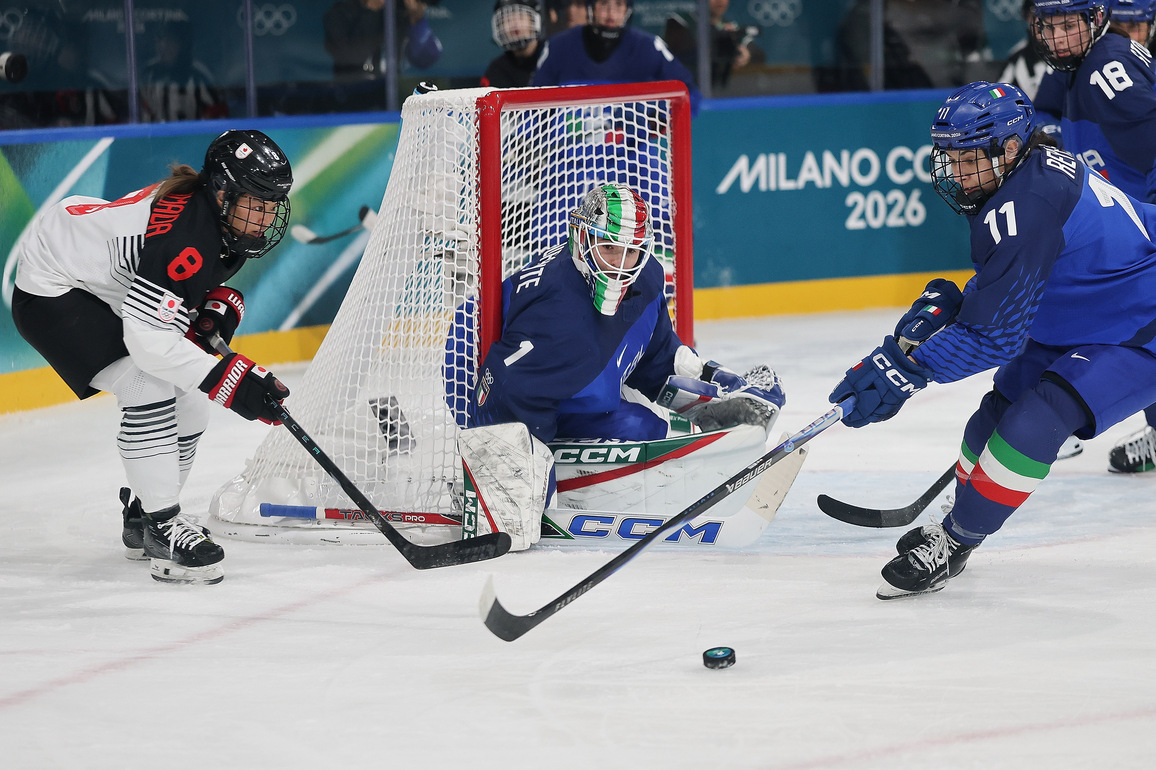 (MICO2026)ITALY-MILAN-OLYMPIC WINTER GAMES-ICE HOCKEY-WOMEN-PRELIMINARY-JPN VS ITA