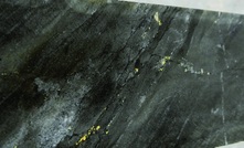  Visible gold in core from Balmoral Resources’ Reaper discovery at its Fenelon property in Quebec