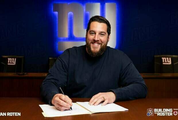 OL Greg Van Roten re-signs with Giants; never missed a snap in 2024