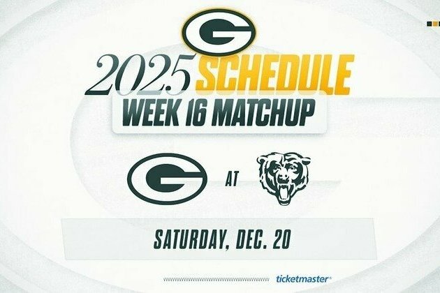 Packers to play at Chicago on Saturday, Dec. 20