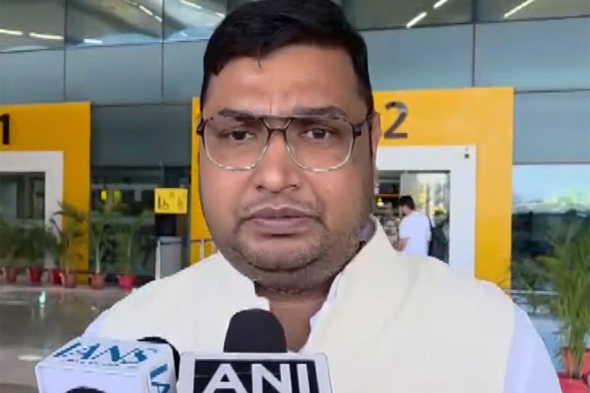 "CM has taken the decision," says JDU MLA Jayant Raj Kushwaha on Nitish Kumar's Rajya Sabha oath taking ceremony