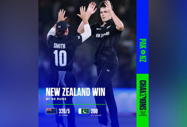 CT2025: All-round New Zealand eases past sluggish, conservative Pakistan by 60 runs in opener