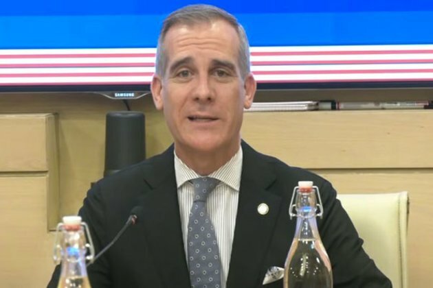 "India-US committed to safeguard "open, inclusive" Indo-Pacific": US Envoy to India Eric Garcetti