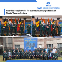 Tata Advanced Systems gets supply order for overhaul cum upgradation of Pinaka weapon system from Indian Army
