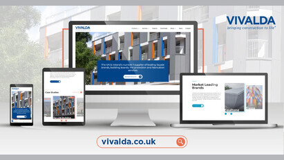 Vivalda launches new website as the ultimate 'one stop shop' for the cladding industry