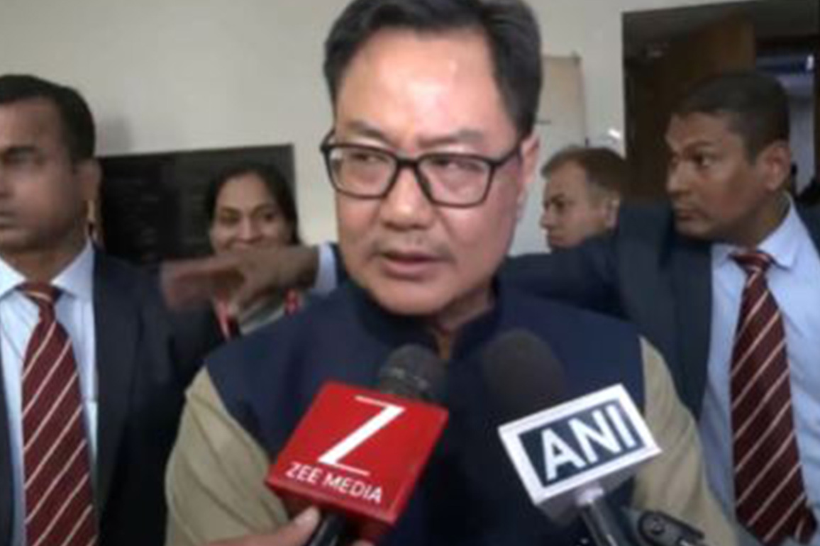 "Contributions of tribals were ignored when Congress was in power": Kiren Rijiju on Birsa Munda's 150th birth anniversary