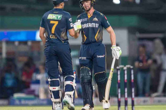 IPL 2025: Gill's belligerent 90, Buttler's explosive 41* propels GT to 198/3 against KKR