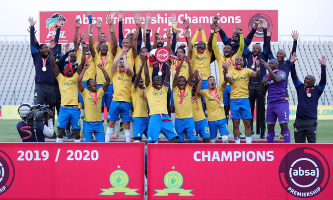 Maboe hat-trick gives Mamelodi Sundowns third straight title Maboe hat-trick gives Mamelodi Sundowns third straight title