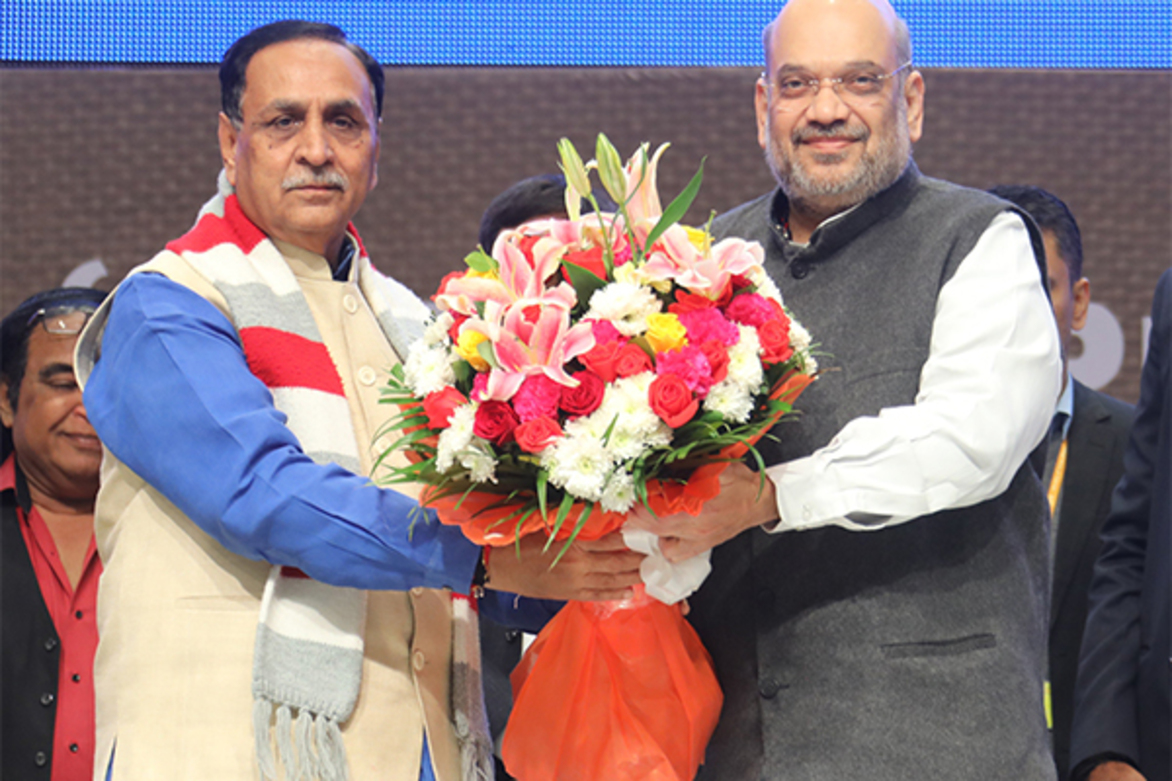 "Hard to believe he's gone": Amit Shah pays tribute to former Gujarat CM Vijay Rupani