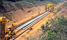 Obras em trecho de ferrovia/Divulgação