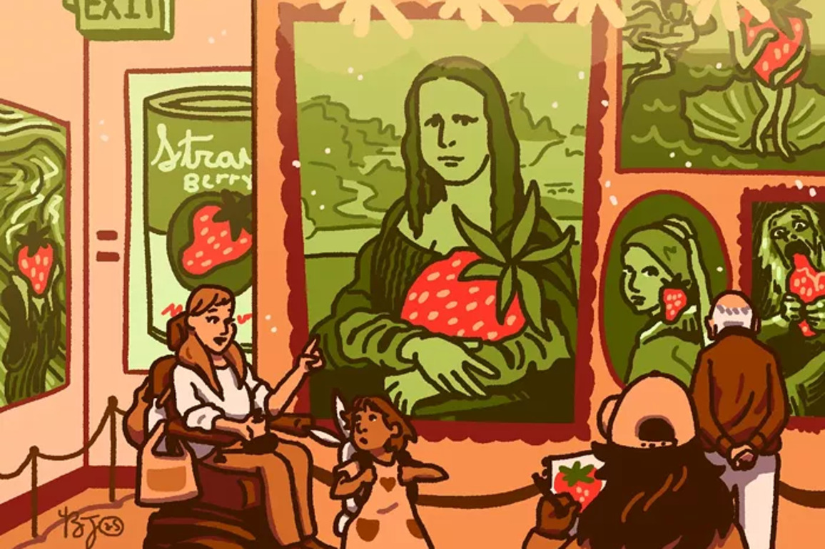Strawberry Art Forever  Mercury