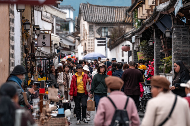 CHINA-YUNNAN-DALI-XIZHOU OLD TOWN-TOURISM (CN)