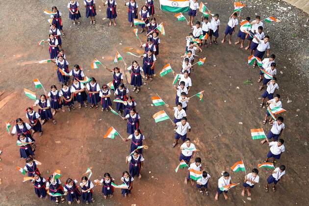 Global tricolour relay, landmark illuminations, and worldwide felicitations mark India's 80th independence day