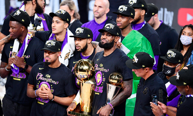 Lakers' LeBron James named NBA Finals MVP Lakers' LeBron James named NBA Finals MVP