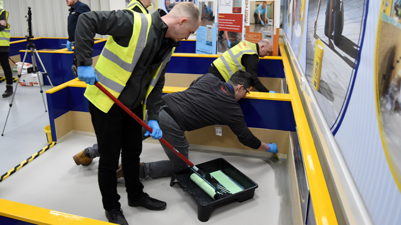 Tippers merchant branch staff at the Setcrete Centre of Excellence