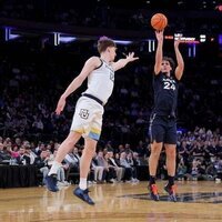 Jovan Milicevic, Xavier advance past Marquette in Big East 10-7 upset