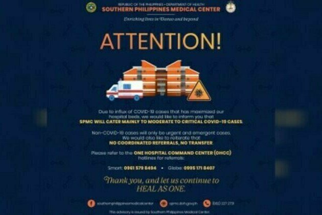 Davao's private hospitals now accept Covid patients