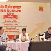 Union Minister Jyotiraditya Scindia reviews Annual Business Meet of India Post for FY 2025-2026