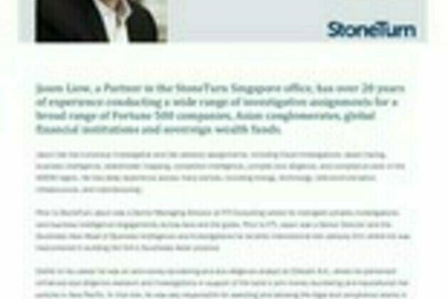 StoneTurn Opens Office in Singapore, Expanding Geographic Footprint to ASEAN Region
