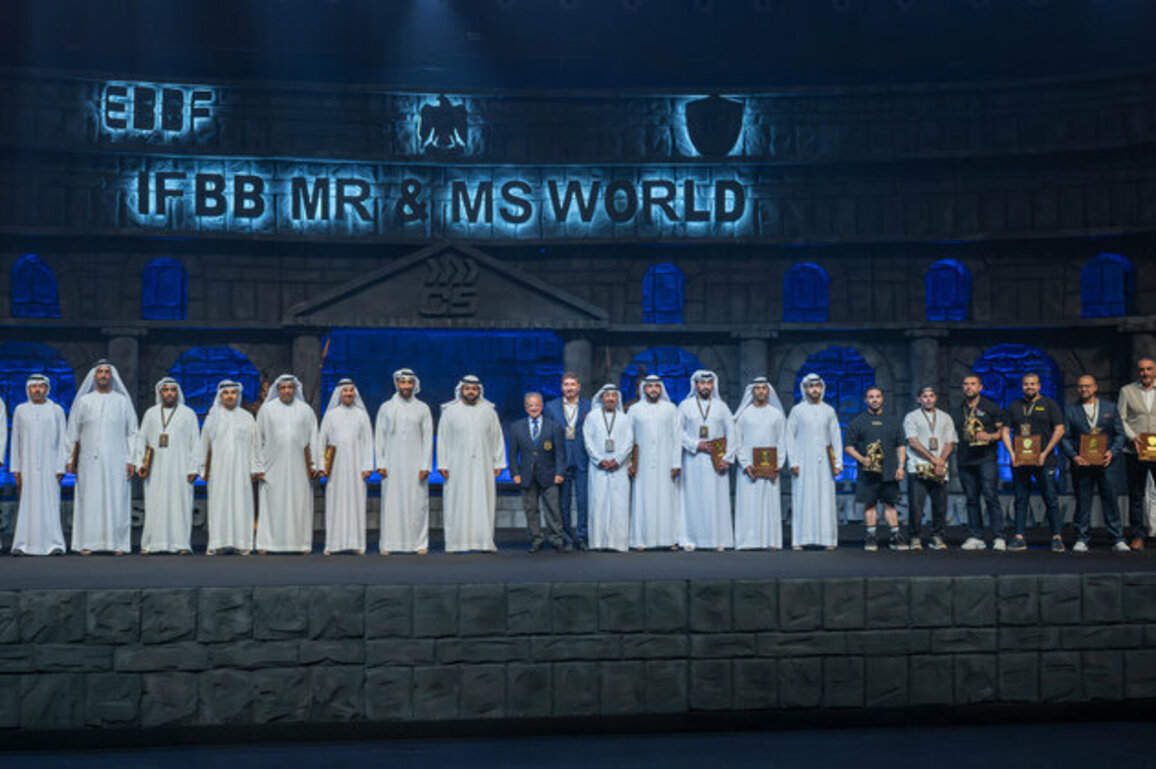 Fujairah CP attends finale of IFBB Mr and Ms World Championship