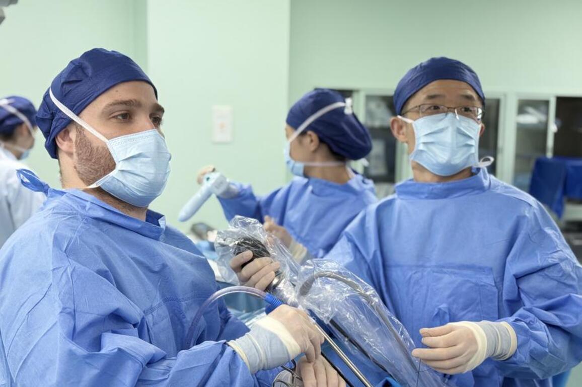 Dream fellowship in Shanghai transforms French surgeon's career