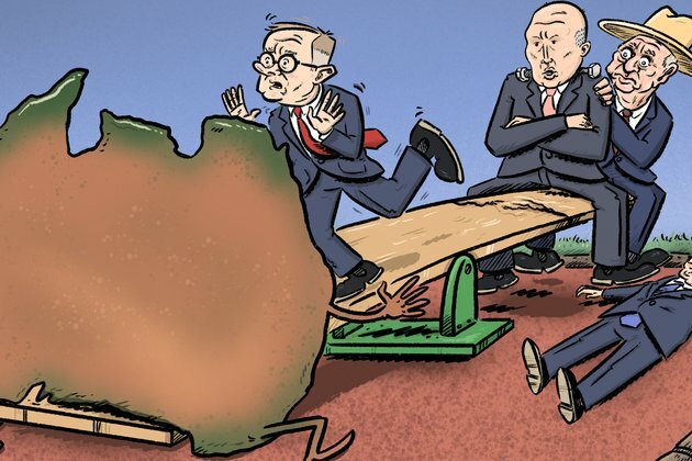 Did Australia just make a move to the left?