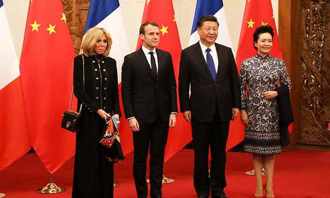 Macron endorses China's Silk Road Macron endorses China's Silk Road