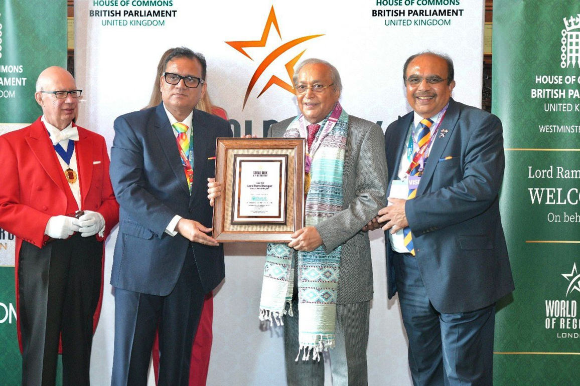 The 8th Awards ceremony of World Book of Records celebrated achievers from UK, Europe, Africa & Asia gathering 120 delegates at the UK Parliament