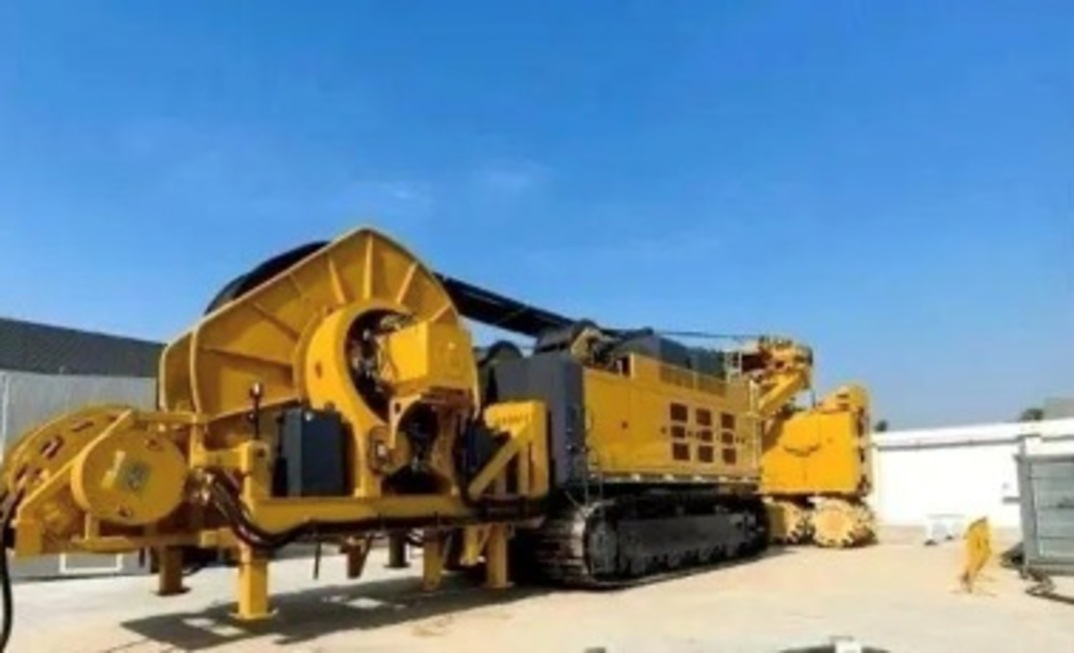  XCMG Machinery has trialled the world’s first vertical milling mining machine, the ground breaking XVM160
