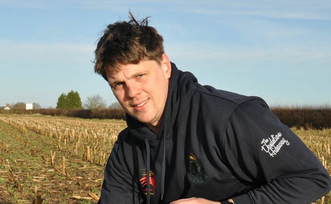 How one Leicestershire grower is nurturing his rain-hit wheat