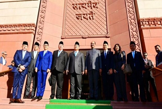 Indonesian President Prabowo Subianto visits Parliament House