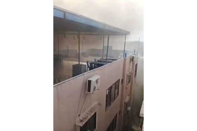 Indore: Massive fire breaks out at EV showroom; residents rescued using ladders and ropes