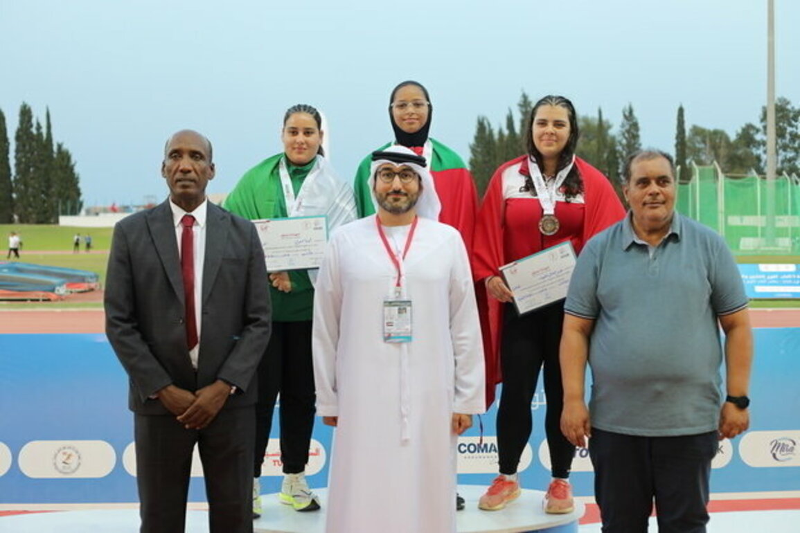 UAE wins 3 gold medals at conclusion of Arab Athletics Championship in Tunisia