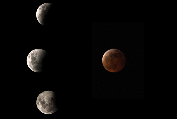 HONDURAS-TEGUCIGALPA-LUNAR ECLIPSE