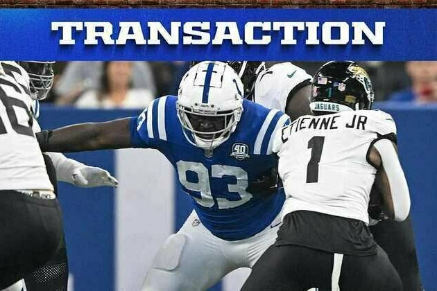 Colts claim DT Eric Johnson off waivers; waive S Marcel Dabo