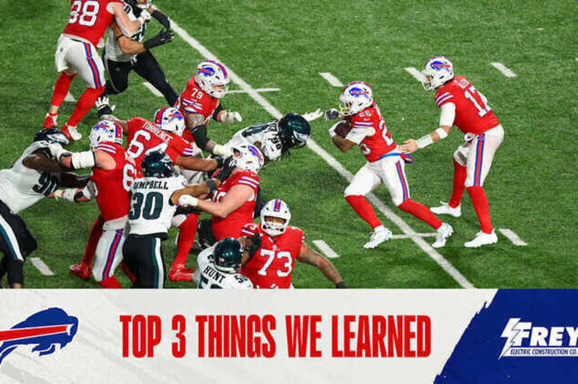 Top 3 things we learned from Bills vs. Eagles | Week 17