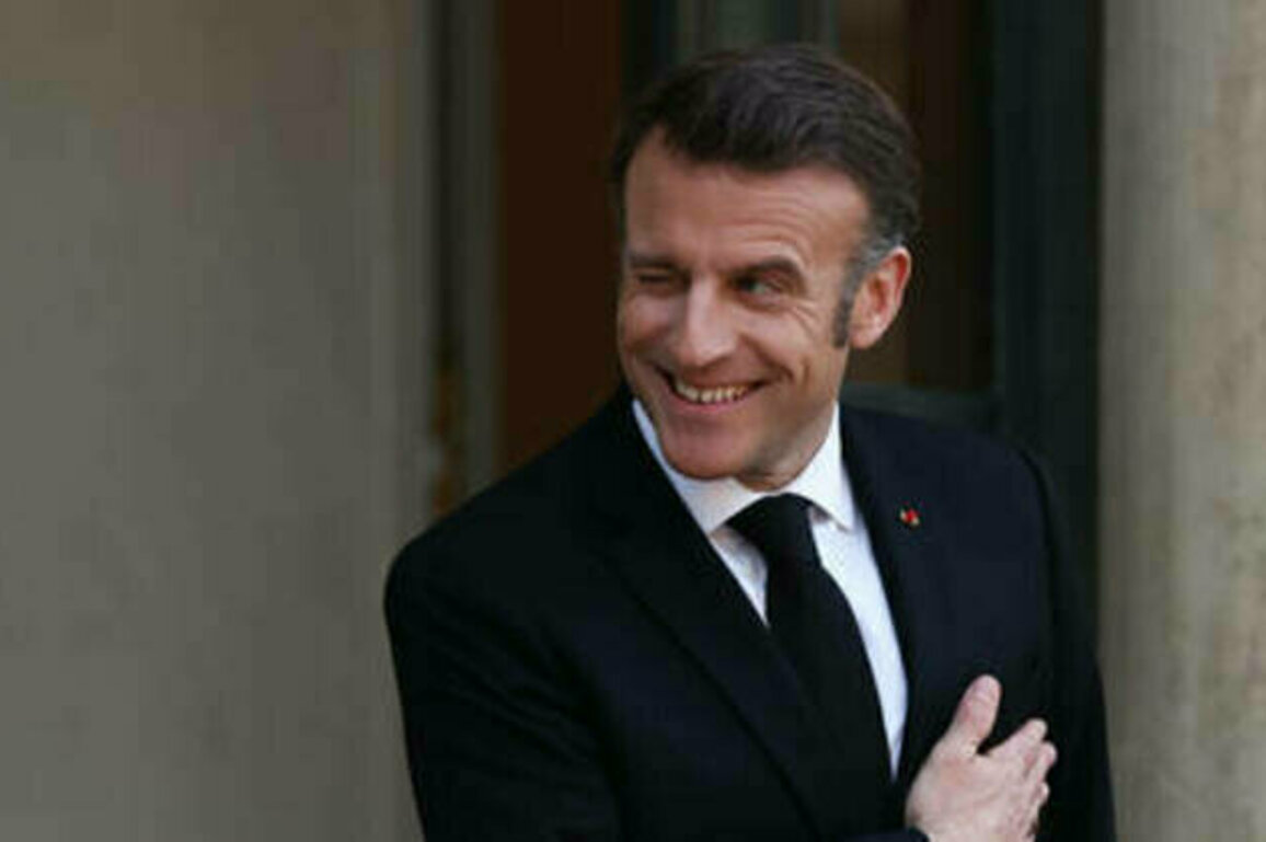 Macron overloads himself with perfume - new book