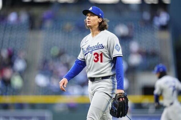 Tyler Glasnow dominates as Dodgers blank Giants